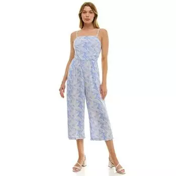 Детский комбинезон с квадратным вырезом As U Wish, цвет chambray ivory