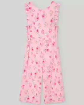 Детский комбинезон с принтом и рюшами Цветок PAZ Rodrguez, цвет Rosa