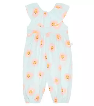 Детский комбинезон с принтом Stella Mccartney Kids, мультиколор