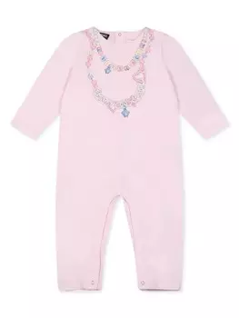 Детский комбинезон с принтом Versace Kids, розовый