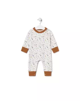 Детский комбинезон с разноцветным геометрическим принтом Tous