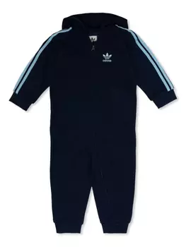 Детский комбинезон с вышитым логотипом Adidas Adidas Kids, синий