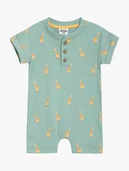 Детский комбинезон в рубчик JoJo Maman Bb, зеленый