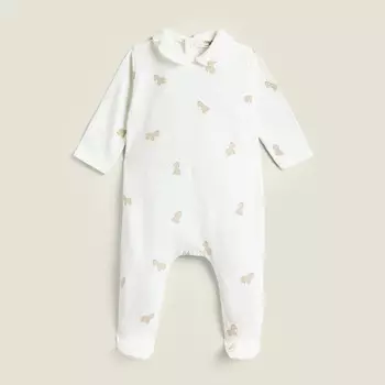 Детский комбинезон Zara Home Donkey, кремовый