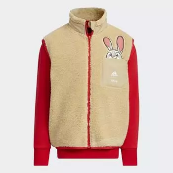 Детский комплект Adidas Disney Animal City, 2 предмета, бежевый/красный/мультиколор