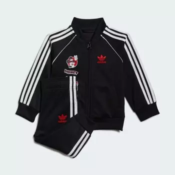 Детский комплект Adidas Originals Disney Mickey And Friends SST, 2 предмета, черный/мультиколор