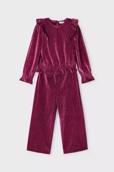 Детский комплект - блузка и брюки. Mayoral, красный