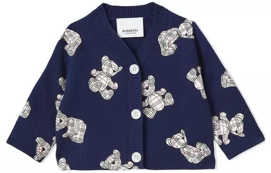 Детский комплект Burberry, синий