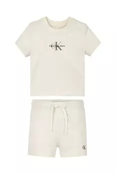 Детский комплект Calvin Klein Jeans, бежевый