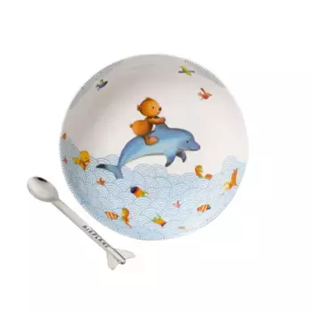 Детский комплект из 2 предметов Happy as a Bear Villeroy & Boch, синий