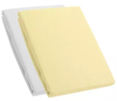 Детский комплект из 2 простыней-джерси Kinzler, бежевый