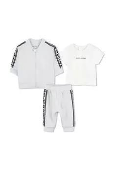 Детский комплект из хлопка Marc Jacobs, синий