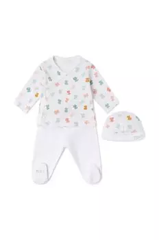 Детский комплект из хлопка Tous, белый