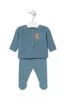 Детский комплект из хлопка Tous, синий