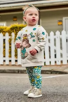 Детский комплект - кофточка, леггинсы и повязка на голову. Mayoral, бирюзовый