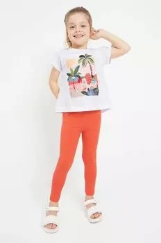 Детский комплект Mayoral из хлопка, оранжевый