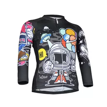 Детский костюм для велоспорта Mountainpeak Thin Earth Guardian с принтом весенне-летний L, мультиколор