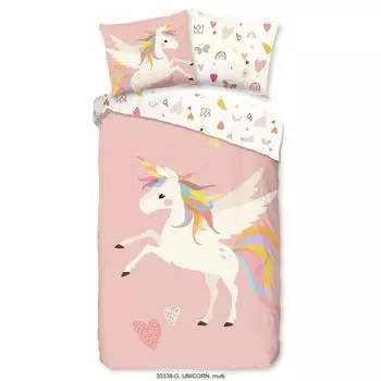 Детский комплект постельного белья Good Morning Единорог 140200/220 см