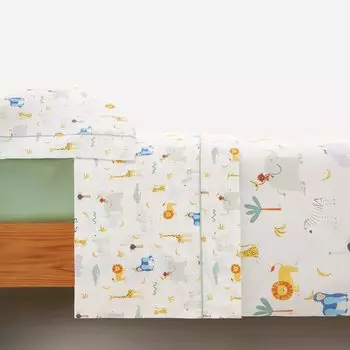 Детский комплект простыней с натяжными простынями Sabana Basics El Corte Ingls, разноцветные