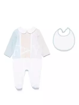 Детский комплект с принтом логотипа Fay Kids, белый