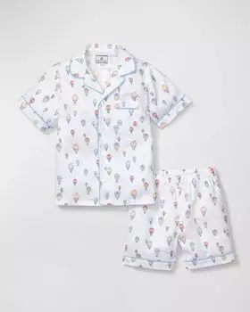 Детский короткий комплект из 2 предметов Bonne Voyage Classic, размер 6M–14 Petite Plume, цвет Bon Voyage