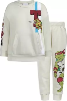 Детский костюм Nickelodeon Teenage Mutant Ninja Turtles, Sweatshirt and Pant, 2 предмета, белый