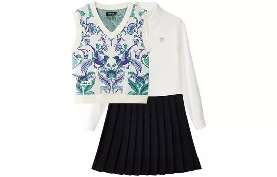 Детский костюм с юбкой Fila Kids, цвет All Over Print