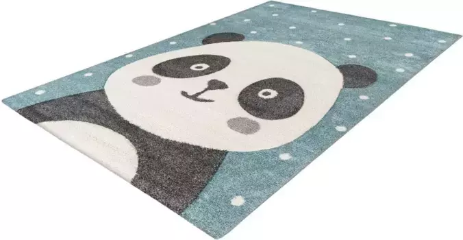 Детский ковер Arte Espina "Amigo 522", прямоугольный, мотив панды 80х150 см, синий