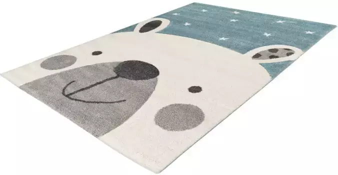 Детский ковер Arte Espina "Amigo 523", прямоугольный 80х150 см, синий