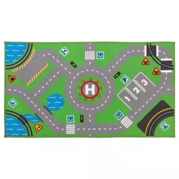Детский ковер, зеленый, 75x133 см, STORABO IKEA