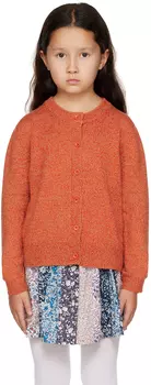 Детский красный медовый кардиган Caramel