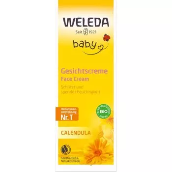 Детский крем для лица с календулой Weleda, 50 ml