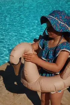 Детский круг для плавания Swim Ring Swan Konges Sljd, розовый