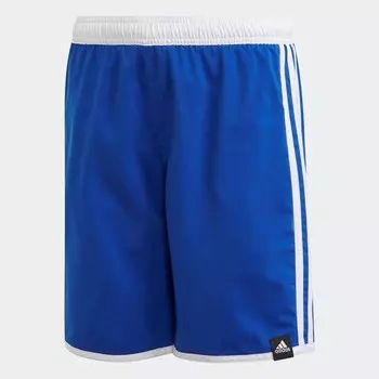 Детский купальник для плавания 3 полоски Adidas, белый