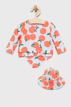 Детский купальник-двойка GAP, оранжевый
