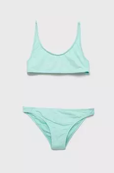 Детский купальник-двойка Pepe Jeans, бирюзовый