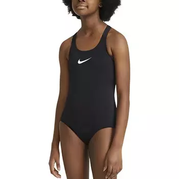 Детский купальник GS Nike, черный/белый