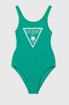 Детский купальник Guess, зеленый