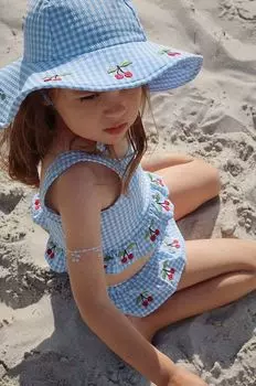 Детский купальник из двух частей Konges Sljd, синий