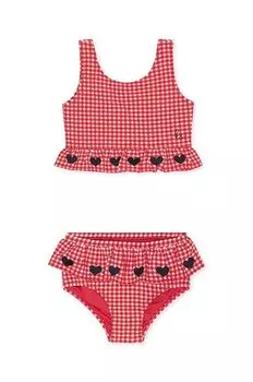 Детский купальник Konges Sljd, состоящий из двух частей., розовый