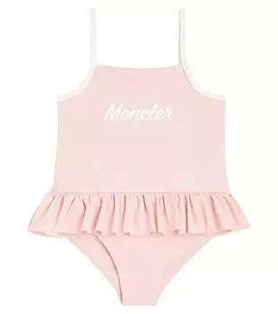 Детский купальник Moncler Enfant, розовый