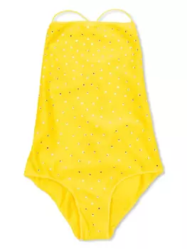 Детский купальник Oseree, украшенный стразами Oseree Kids, желтый