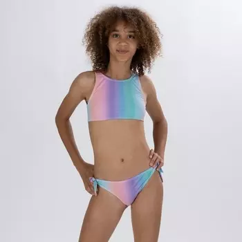 Детский купальник оттенка сафира Firefly, розовый