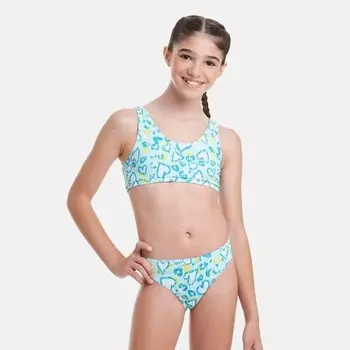 Детский купальник-сафа, раздельный, для девочек Firefly, белый