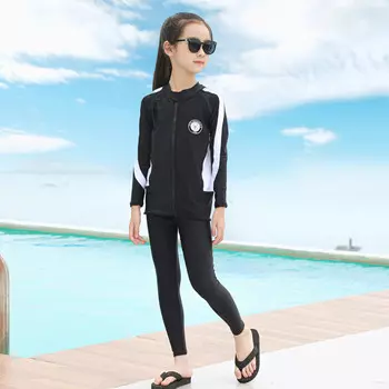 Детский купальник Shark Bart, летний цельный теплый купальник для мальчиков среднего размера, черный, женский, модель M-3XL SBART