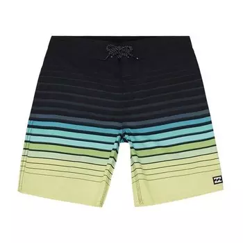 Детский купальник в полоску на каждый день Billabong, черный