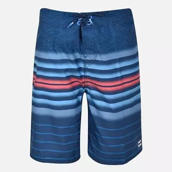 Детский купальник в полоску на каждый день 16 дюймов Billabong, синий