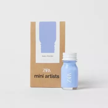 Детский лак для ногтей Zara Water-based Varnish, светло-синий