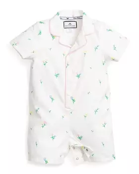 Детский летний комбинезон с принтом тюльпанов, размер 0–24 месяца Petite Plume