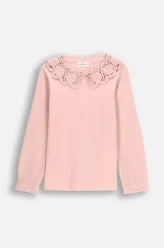 Детский лонгслив Coccodrillo, розовый